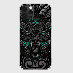 Чехол для iPhone 12 Pro Max с принтом Рисунок волк в городе Новоалтайск, Силикон |  | art | head | wolf | абстракция | арт | волк | голова | животные | орнамент | рисунок | сова