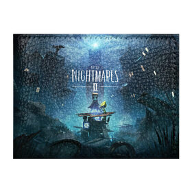 Обложка для студенческого билета с принтом Little Nightmares 2 в городе Новоалтайск, натуральная кожа | Размер: 11*8 см; Печать на всей внешней стороне | mono | six | игры | моно | постер | шестерка