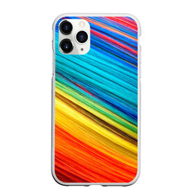 Чехол для iPhone 11 Pro матовый с принтом цветной мех диагональ в городе Новоалтайск, Силикон |  | волокна | геометрия | диагональ | краски | мех | полоски | полосы | радуга | текстура | цвета | яркий