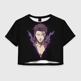 Женская футболка Crop-top 3D с принтом Bleach Блич в городе Новоалтайск, 100% полиэстер | круглая горловина, длина футболки до линии талии, рукава с отворотами | anime | bleach | аниме | анимэ | банкай | блич | итиго | ичиго | куросаки | кучики | орихимэ | рукия | синигами | япония