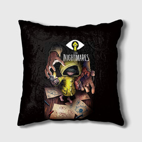 Подушка 3D с принтом Шестая. Little Nightmares в городе Новоалтайск, наволочка – 100% полиэстер, наполнитель – холлофайбер (легкий наполнитель, не вызывает аллергию). | состоит из подушки и наволочки. Наволочка на молнии, легко снимается для стирки | bandai | game | indie | little | little nightmares | namco | nightmares | глаз | игра | игры | инди | карты | квест | ключ | литл найтмейрс | логотипы игр | маленькие | моно | монстр | платформер | рисунок | руки | ужастик | хоррор