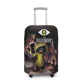 Чехол для чемодана 3D с принтом Шестая. Little Nightmares в городе Новоалтайск, 86% полиэфир, 14% спандекс | двустороннее нанесение принта, прорези для ручек и колес | bandai | game | indie | little | little nightmares | namco | nightmares | глаз | игра | игры | инди | карты | квест | ключ | литл найтмейрс | логотипы игр | маленькие | моно | монстр | платформер | рисунок | руки | ужастик | хоррор