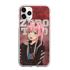 Чехол для iPhone 11 Pro матовый с принтом Zero Two в городе Новоалтайск, Силикон |  | darling | darling in the franxx | zero two | вайфу | зеро ту | код 002 | любимый во франксе | франкс