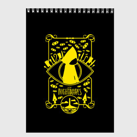 Скетчбук с принтом little nightmares (портрет) в городе Новоалтайск, 100% бумага
 | 48 листов, плотность листов — 100 г/м2, плотность картонной обложки — 250 г/м2. Листы скреплены сверху удобной пружинной спиралью | game | indie | little | little nightmares | namco | nightmares | глаз | девочка | игра | игры | инди | карты | квест | ключ | литл найтмейрс | логотипы игр | маленькие | моно | монстр | платформер | рисунок | руки | ужастик | хорро