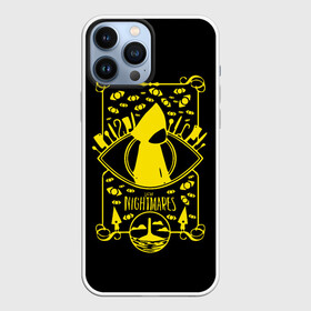 Чехол для iPhone 13 Pro Max с принтом little nightmares (портрет) в городе Новоалтайск,  |  | Тематика изображения на принте: game | indie | little | little nightmares | namco | nightmares | глаз | девочка | игра | игры | инди | карты | квест | ключ | литл найтмейрс | логотипы игр | маленькие | моно | монстр | платформер | рисунок | руки | ужастик | хорро