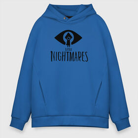 Мужское худи Oversize хлопок с принтом Little Nightmares в городе Новоалтайск, френч-терри — 70% хлопок, 30% полиэстер. Мягкий теплый начес внутри —100% хлопок | боковые карманы, эластичные манжеты и нижняя кромка, капюшон на магнитной кнопке | Тематика изображения на принте: game | little | little nightmares | ln | nightmares | игра