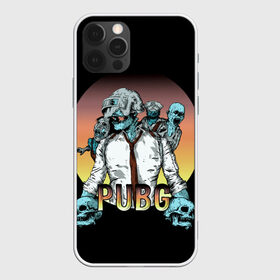 Чехол для iPhone 12 Pro Max с принтом Pubg в городе Новоалтайск, Силикон |  | Тематика изображения на принте: playerunknowns battlegrounds | зомби | королевская битва | пабг | черепа