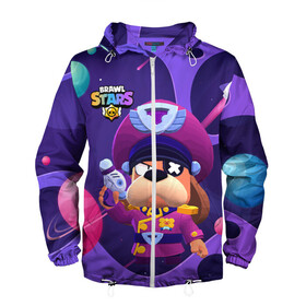 Мужская ветровка 3D с принтом Генерал Гавс brawl stars в городе Новоалтайск, 100% полиэстер | подол и капюшон оформлены резинкой с фиксаторами, два кармана без застежек по бокам, один потайной карман на груди | brawl | brawl stars | brawlstars | brawl_stars | jessie | бравл | бравлер руффс | бравлстарс | генерал гавс