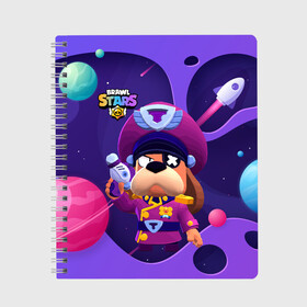 Тетрадь с принтом Генерал Гавс brawl stars в городе Новоалтайск, 100% бумага | 48 листов, плотность листов — 60 г/м2, плотность картонной обложки — 250 г/м2. Листы скреплены сбоку удобной пружинной спиралью. Уголки страниц и обложки скругленные. Цвет линий — светло-серый
 | brawl | brawl stars | brawlstars | brawl_stars | jessie | бравл | бравлер руффс | бравлстарс | генерал гавс