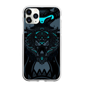 Чехол для iPhone 11 Pro матовый с принтом Рисунок тигр в городе Новоалтайск, Силикон |  | art | head | tiger | абстракция | арт | голова | животные | орнамент | рисунок | сова | тигр