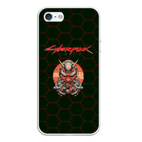 Чехол для iPhone 5/5S матовый с принтом CYBERPUNK 2077 в городе Новоалтайск, Силикон | Область печати: задняя сторона чехла, без боковых панелей | cd project red | cyberpunk 2077 | keanu reeves | samurai | киану ривз | киберпанк 2077 | самураи