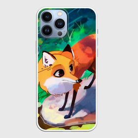 Чехол для iPhone 13 Pro Max с принтом Лисичка в городе Новоалтайск,  |  | fox | foxy | животное | звери | лиса | лисенок | лисичка | милая | рыжая | фокс