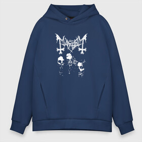 Мужское худи Oversize хлопок с принтом Mayhem в городе Новоалтайск, френч-терри — 70% хлопок, 30% полиэстер. Мягкий теплый начес внутри —100% хлопок | боковые карманы, эластичные манжеты и нижняя кромка, капюшон на магнитной кнопке | mayhem | блэк метал | зомби | исполнитель | майхем | монстр | музыка | рок | рок группа | чудовище