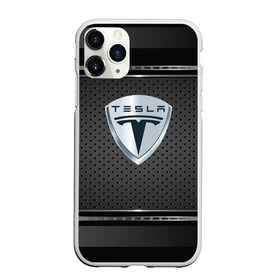 Чехол для iPhone 11 Pro матовый с принтом TESLA | ТЕСЛА в городе Новоалтайск, Силикон |  | auto | car | motor | sport | sport car | tegunvtegcar | авто | машина | спорт | спорт кар