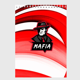 Скетчбук с принтом MAFIA GAME (S) в городе Новоалтайск, 100% бумага
 | 48 листов, плотность листов — 100 г/м2, плотность картонной обложки — 250 г/м2. Листы скреплены сверху удобной пружинной спиралью | definitive edition | hangar 13 | joe barbaro | mafia 2 | mafia ii | mafia ii: definitive edition | vito scaletta | вито скалетта | джо барбаро | мафия