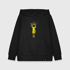 Детская толстовка хлопок с принтом LITTLE NIGHTMARES в городе Новоалтайск, 100% хлопок | Круглый горловой вырез, эластичные манжеты, пояс, капюшен | little nightmares | little nightmares 2 | six | игры | комиксы | шестая