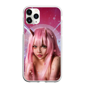 Чехол для iPhone 11 Pro Max матовый с принтом Zero Two в городе Новоалтайск, Силикон |  | darling | darling in the franxx | zero two | вайфу | зеро ту | код 002 | любимый во франксе | франкс