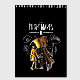 Скетчбук с принтом LITTLE NIGHTMARES 2 в городе Новоалтайск, 100% бумага
 | 48 листов, плотность листов — 100 г/м2, плотность картонной обложки — 250 г/м2. Листы скреплены сверху удобной пружинной спиралью | little nightmares | little nightmares 2 | six | игры | комиксы | шестая