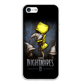 Чехол для iPhone 5/5S матовый с принтом LITTLE NIGHTMARES 2 в городе Новоалтайск, Силикон | Область печати: задняя сторона чехла, без боковых панелей | little nightmares | little nightmares 2 | six | игры | комиксы | шестая