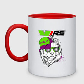 Кружка двухцветная с принтом Skoda RS / Шкода РС (Z) в городе Новоалтайск, керамика | объем — 330 мл, диаметр — 80 мм. Цветная ручка и кайма сверху, в некоторых цветах — вся внутренняя часть | auto sport | autosport | leon | octavia | rapid | rs | skoda | superb | vag | volkswagen | vrs | vw | yeti | авто | авто спорт | автомобиль | автоспорт | ам | ваг | вагавод | ети | карбон | лев | машина | октавия | рапид | суперб | шкода | ш
