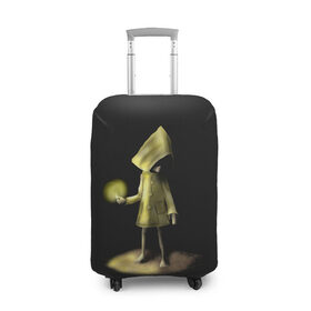 Чехол для чемодана 3D с принтом Little Nightmares 2 в городе Новоалтайск, 86% полиэфир, 14% спандекс | двустороннее нанесение принта, прорези для ручек и колес | 2 | game | little | night | nightmares | игра | маленькие | ночь | платформер | страшилка | ужас | ужастики | ужасы