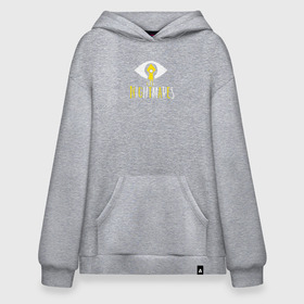 Худи SuperOversize хлопок с принтом Little Nightmares в городе Новоалтайск, 70% хлопок, 30% полиэстер, мягкий начес внутри | карман-кенгуру, эластичная резинка на манжетах и по нижней кромке, двухслойный капюшон
 | bandai namco entertainment | little | little nightmares | nightmares | tarsier studios | маленькие | платформер