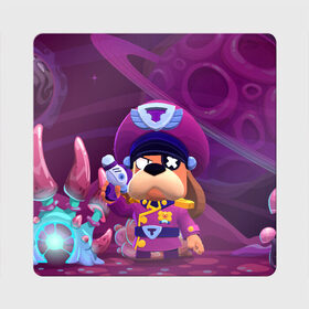 Магнит виниловый Квадрат с принтом Генерал Гавс brawl stars в городе Новоалтайск, полимерный материал с магнитным слоем | размер 9*9 см, закругленные углы | Тематика изображения на принте: brawl | brawl stars | brawlstars | brawl_stars | jessie | бравл | бравлер руффс | бравлстарс | генерал гавс