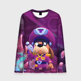Мужской лонгслив 3D с принтом Генерал Гавс brawl stars в городе Новоалтайск, 100% полиэстер | длинные рукава, круглый вырез горловины, полуприлегающий силуэт | Тематика изображения на принте: brawl | brawl stars | brawlstars | brawl_stars | jessie | бравл | бравлер руффс | бравлстарс | генерал гавс