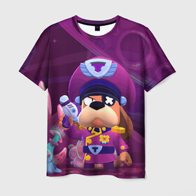 Мужская футболка 3D с принтом Генерал Гавс brawl stars в городе Новоалтайск, 100% полиэфир | прямой крой, круглый вырез горловины, длина до линии бедер | brawl | brawl stars | brawlstars | brawl_stars | jessie | бравл | бравлер руффс | бравлстарс | генерал гавс