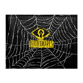 Обложка для студенческого билета с принтом Little Nightmares в городе Новоалтайск, натуральная кожа | Размер: 11*8 см; Печать на всей внешней стороне | bandai namco entertainment | little | little nightmares | nightmares | tarsier studios | маленькие | платформер