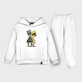 Детский костюм хлопок Oversize с принтом Little Nightmares в городе Новоалтайск,  |  | Тематика изображения на принте: little nightmares | игра | страшилка | страшная игра | ужас | хоррор