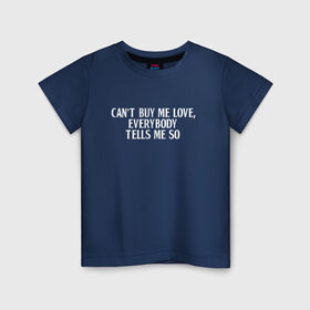 Детская футболка хлопок с принтом Can?t buy me love в городе Новоалтайск, 100% хлопок | круглый вырез горловины, полуприлегающий силуэт, длина до линии бедер | Тематика изображения на принте: beatles | the beatles | битлз | дедушка | дедушка романтик