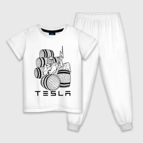 Детская пижама хлопок с принтом TESLA ZEUS / ТЕСЛА ЗЕВС (Z) в городе Новоалтайск, 100% хлопок |  брюки и футболка прямого кроя, без карманов, на брюках мягкая резинка на поясе и по низу штанин
 | cybertruck | elon mask | model s | model x | model y | moscow tesla club | semi | tesla | tesla motors | tesla roadster | zeus | автомобилестроение | зевс | илон | илон маск | литий ионные аккумуляторы | маск | никола тесла | солнечная энергетик