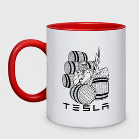 Кружка двухцветная с принтом TESLA ZEUS / ТЕСЛА ЗЕВС (Z) в городе Новоалтайск, керамика | объем — 330 мл, диаметр — 80 мм. Цветная ручка и кайма сверху, в некоторых цветах — вся внутренняя часть | cybertruck | elon mask | model s | model x | model y | moscow tesla club | semi | tesla | tesla motors | tesla roadster | zeus | автомобилестроение | зевс | илон | илон маск | литий ионные аккумуляторы | маск | никола тесла | солнечная энергетик