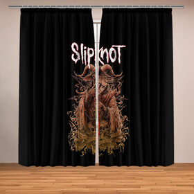 Фотошторы с принтом SLIPKNOT в городе Новоалтайск, Блэкаут (светозащита 90%) / Габардин (светозащита 40% | 2 полотна шириной по 145 см; Высота 200-300 см; Крепление: шторная лента (на крючки); | art | band | corey | grunge | iowa | metal | music | punk | rock | slipknot | taylor | usa | группа | джои | кори | металл | мик | музыка | панк | петля | рок | сид | слипнот | тэйлор | шон