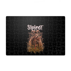 Пазл магнитный 126 элементов с принтом SLIPKNOT в городе Новоалтайск, полимерный материал с магнитным слоем | 126 деталей, размер изделия —  180*270 мм | art | band | corey | grunge | iowa | metal | music | punk | rock | slipknot | taylor | usa | группа | джои | кори | металл | мик | музыка | панк | петля | рок | сид | слипнот | тэйлор | шон