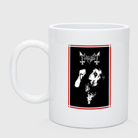Кружка с принтом Mayhem Black Metal в городе Новоалтайск, керамика | объем — 330 мл, диаметр — 80 мм. Принт наносится на бока кружки, можно сделать два разных изображения | daemon | mayhem | metal | metallica | rock | блек метал | блэк метал | логотипы рок групп | майхем | мейхем | металл | металлика | музыка | норвежский | рок группы | рокерские | тяжелая музыка | тяжелый металл