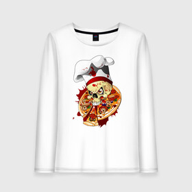 Женский лонгслив хлопок с принтом Skull cook в городе Новоалтайск, 100% хлопок |  | art | body | bones | dead | drawing | face | graffiti | head | roses | skeleton | skul | skull | ад | арт | голова | граффити | зло | кости | лицо | металл | нарисованный | розы | рок | скелет | скул | скулл | три черепа | тьма