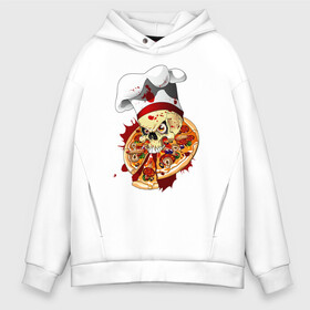 Мужское худи Oversize хлопок с принтом Skull cook в городе Новоалтайск, френч-терри — 70% хлопок, 30% полиэстер. Мягкий теплый начес внутри —100% хлопок | боковые карманы, эластичные манжеты и нижняя кромка, капюшон на магнитной кнопке | art | body | bones | dead | drawing | face | graffiti | head | roses | skeleton | skul | skull | ад | арт | голова | граффити | зло | кости | лицо | металл | нарисованный | розы | рок | скелет | скул | скулл | три черепа | тьма
