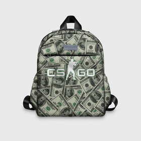 Детский рюкзак 3D с принтом CS:GO - Franklin | Франклин в городе Новоалтайск, 100% полиэстер | лямки с регулируемой длиной, сверху петелька, чтобы рюкзак можно было повесить на вешалку. Основное отделение закрывается на молнию, как и внешний карман. Внутри дополнительный карман. По бокам два дополнительных кармашка | beast | counter | cs | dollar | dollars | easy | ez | franklin | gg | ggwp | global | go | hyper | kill | money | offensive | one | shot | strike | деньги | доллар | доллары | контра | франклин