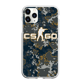 Чехол для iPhone 11 Pro Max матовый с принтом CS:GO - Camo в городе Новоалтайск, Силикон |  | beast | camo | camouflage | counter | counter strike | cs | easy | ez | gg | ggwp | global | go | hyper | kill | offensive | one | shot | strike | зверь | камуфляж | скоростной
