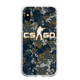 Чехол для iPhone XS Max матовый с принтом CS:GO - Camo в городе Новоалтайск, Силикон | Область печати: задняя сторона чехла, без боковых панелей | Тематика изображения на принте: beast | camo | camouflage | counter | counter strike | cs | easy | ez | gg | ggwp | global | go | hyper | kill | offensive | one | shot | strike | зверь | камуфляж | скоростной