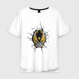Мужская футболка хлопок Oversize с принтом Bumblebee. в городе Новоалтайск, 100% хлопок | свободный крой, круглый ворот, “спинка” длиннее передней части | Тематика изображения на принте: bumblebee | автобот разведчик | автоботы | бамблби | боевик | кино | кино трансформеры | персонаж вселенной трансформеров | приключения | трансформеры | фантастика | фильмы