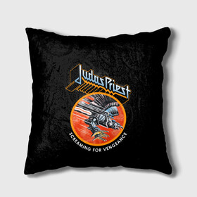 Подушка 3D с принтом Judas Priest в городе Новоалтайск, наволочка – 100% полиэстер, наполнитель – холлофайбер (легкий наполнитель, не вызывает аллергию). | состоит из подушки и наволочки. Наволочка на молнии, легко снимается для стирки | black | deep | heep | judas | led | metal | music | priest | purple | rock | sabbath | skull | uriah | zeppelin | блэк | гитара | группа | иуда | метал | музыка | рок | священник | череп | электрогитара