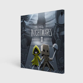 Холст квадратный с принтом LITTLE NIGHTMARES 2 в городе Новоалтайск, 100% ПВХ |  | Тематика изображения на принте: little nightmares | little nightmares 2 | six | игры | комиксы | шестая
