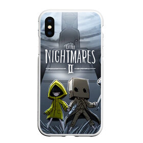 Чехол для iPhone XS Max матовый с принтом LITTLE NIGHTMARES 2 в городе Новоалтайск, Силикон | Область печати: задняя сторона чехла, без боковых панелей | little nightmares | little nightmares 2 | six | игры | комиксы | шестая
