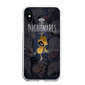 Чехол для iPhone XS Max матовый с принтом Little nightmares в городе Новоалтайск, Силикон | Область печати: задняя сторона чехла, без боковых панелей | девочка | игра | корабль | монстр | существа | шестая