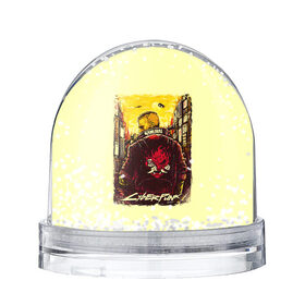 Снежный шар с принтом Cyberpunk 2077 в городе Новоалтайск, Пластик | Изображение внутри шара печатается на глянцевой фотобумаге с двух сторон | cyberpunk 2077 | hacker | maelstrom | militech | quadra | samurai | sci fi | technology | trauma team | v | будущее | игра | иероглифы | киану ривз | кибер | киберпанк | киборг | киборги | корпорация | лого | милитек | панк | роботы | самурай | т