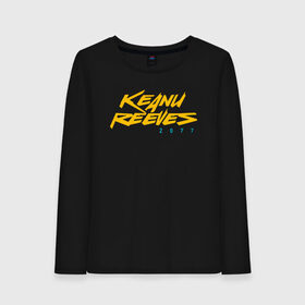 Женский лонгслив хлопок с принтом KEANU REEVES 2077 в городе Новоалтайск, 100% хлопок |  | cyberpunk 2077 | hacker | maelstrom | militech | quadra | samurai | sci fi | technology | trauma team | v | будущее | игра | иероглифы | киану ривз | кибер | киберпанк | киборг | киборги | корпорация | лого | милитек | панк | роботы | самурай | т