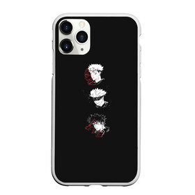 Чехол для iPhone 11 Pro матовый с принтом JUJUTSU KAISEN тройной в городе Новоалтайск, Силикон |  | fushiguro | gojo | itadori | jujutsu | kaisen | kugisaki | megumi | nobaru | satoru | sukuna | yuji | битва | гето | годжо | дзюго | итадори | кенто | кугисаки | магическая | махито | мегуми | нанами | нобара | пальцы | сатору | сугуру | сукуна